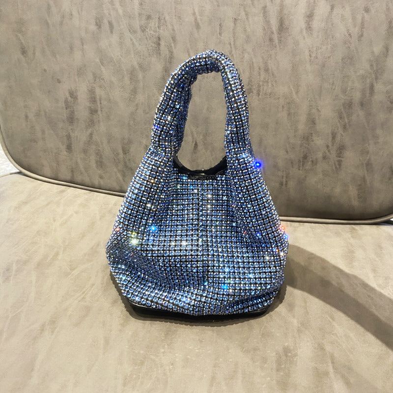 Strass Weste Eimer Tasche Kette