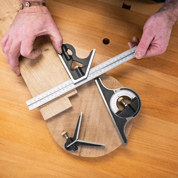 Multifunktionales Kombinations-Winkelmesser-Set, machen Sie die Arbeit effizienter! 💼🏃‍♂️