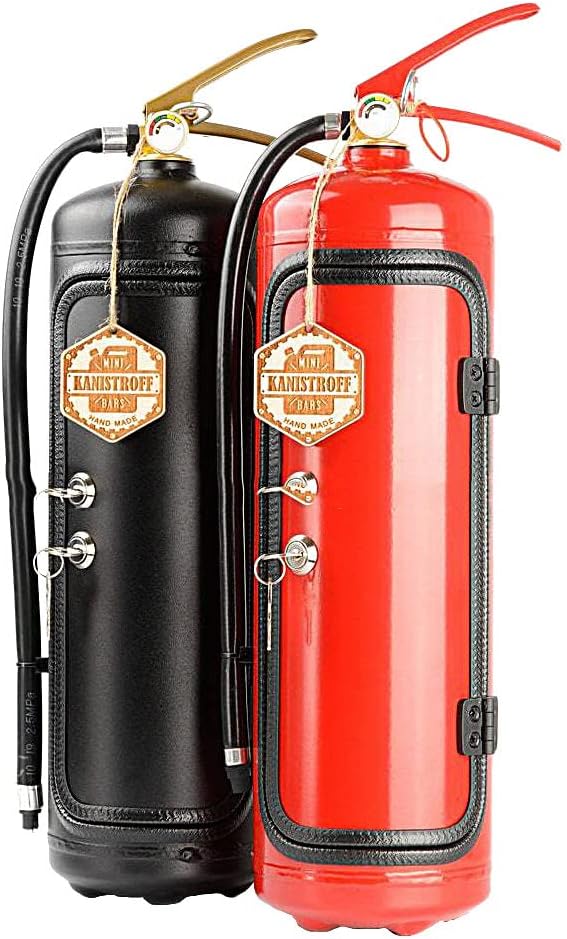 "Mein Höhle Meine Regeln" Geschenk Kann Bar Set Feuerlöscher