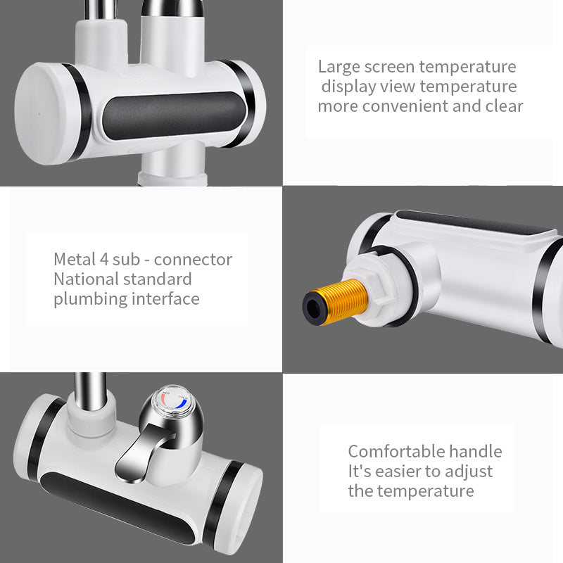 Kitchen Electric Water Tap Heater Temperature