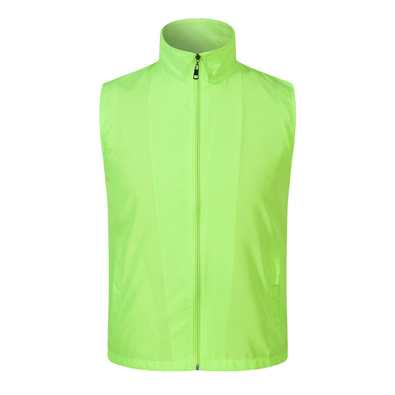 VAN | Ärmellose Fahrradjacke | Leichte Weste | Windjacke | Windweste