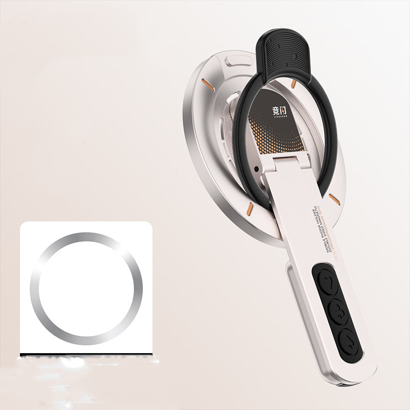 Sandsberg | Multifunktionaler magnetischer metallischer rotierender Handyständer & Ringhalter