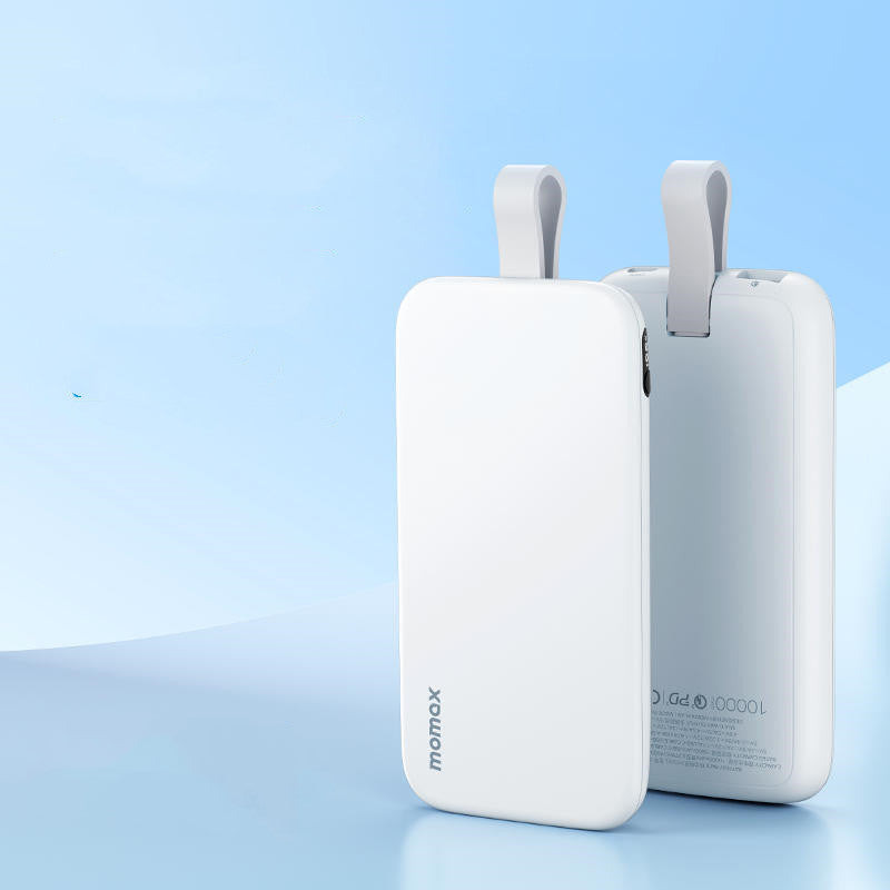 Sandsberg | Eingebaute Kabel Dual-Port Schnelllade-Powerbank