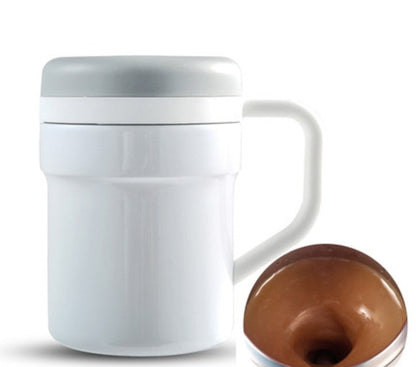 Sandsberg | Magnetische Selbstrührende Kaffeetasse, Keine Batterie, Schalter und Löffel, fürs Büro, Zuhause & Reisen