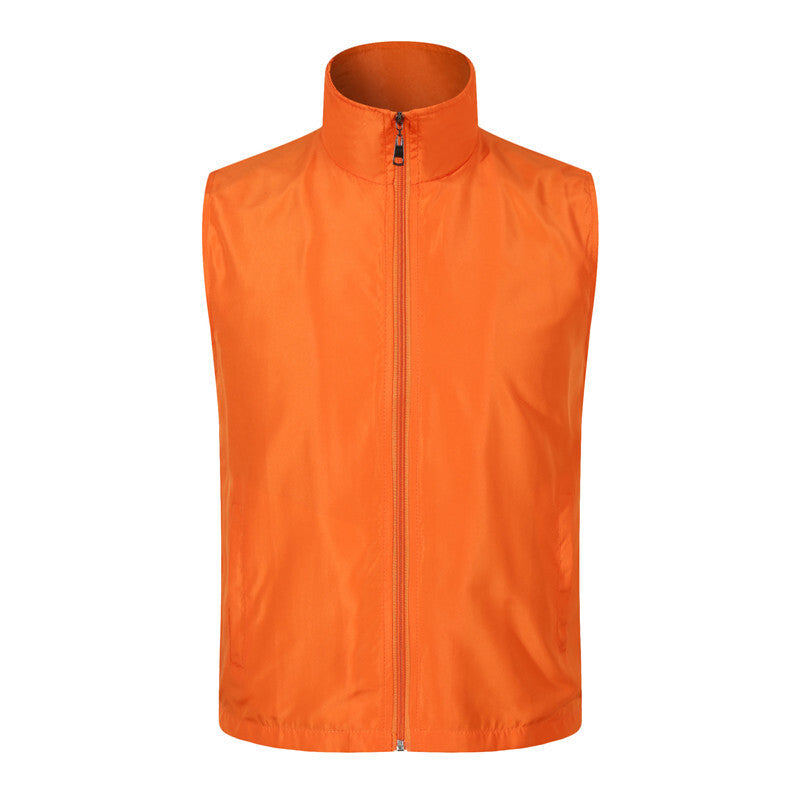 VAN | Ärmellose Fahrradjacke | Leichte Weste | Windjacke | Windweste