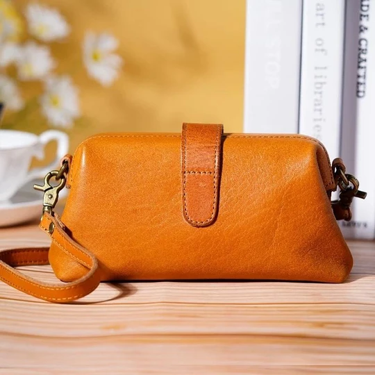 Echtes Leder Retro Handmade Tasche