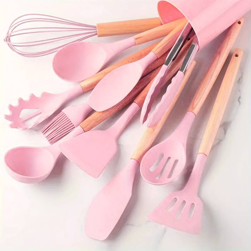 Canaya - Luxe Silikon Küchengeräte Set (12-teilig)