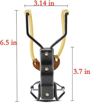 Zusammenklappbare Schleuder für das Handgelenk.