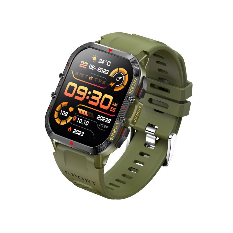 Sandsberg | Blutzucker Blutdruck Blutsauerstoff Schlafmonitor Wasserdichte Smartwatch
