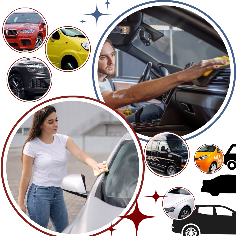 Entfernung von Autoschrammen mit tiefem Eindringen
