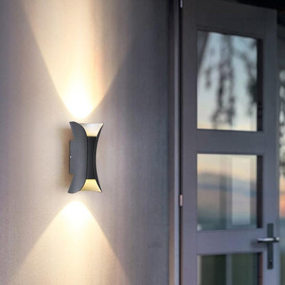 LED-Up- und Down-Beleuchtung, wasserdichtes, strombetriebenes LED-Außenlicht