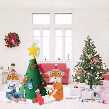 Sandsberg | DIY Weihnachtsschmuck für Kinder - Handgemachte Weihnachtsbaum Wanddekoration