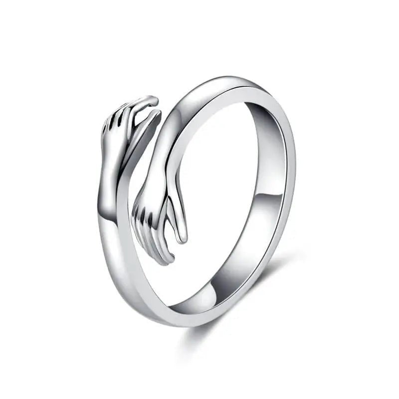 Sandsberg | Jewelance Hugring: Verstellbarer Klemmstil Liebesring