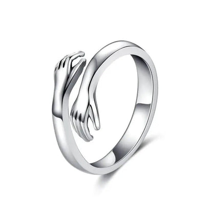 Sandsberg | Jewelance Hugring: Verstellbarer Klemmstil Liebesring