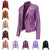 Gewaschene Lammlederjacke