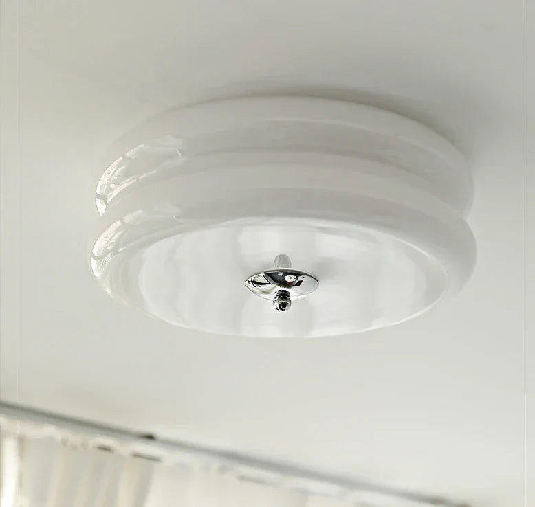 Sandsberg | Dänische Deckenlampe im Bauhaus-Stil - Elegante Aura-Lampe für das Wohnzimmer und Schlafzimmer