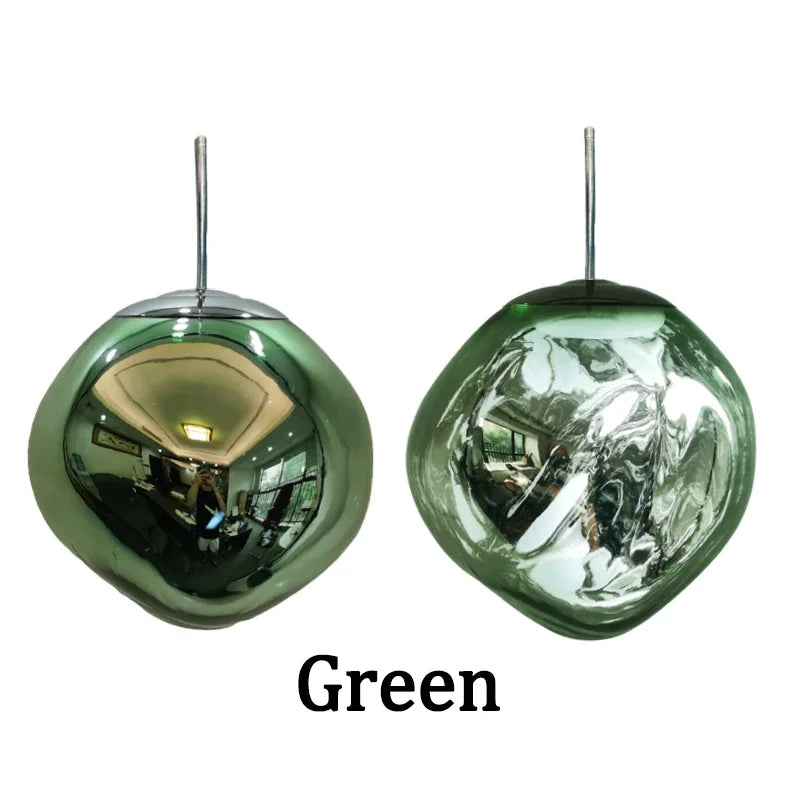 Stilvolle Glas Hängeleuchte - Skandinavisches Design