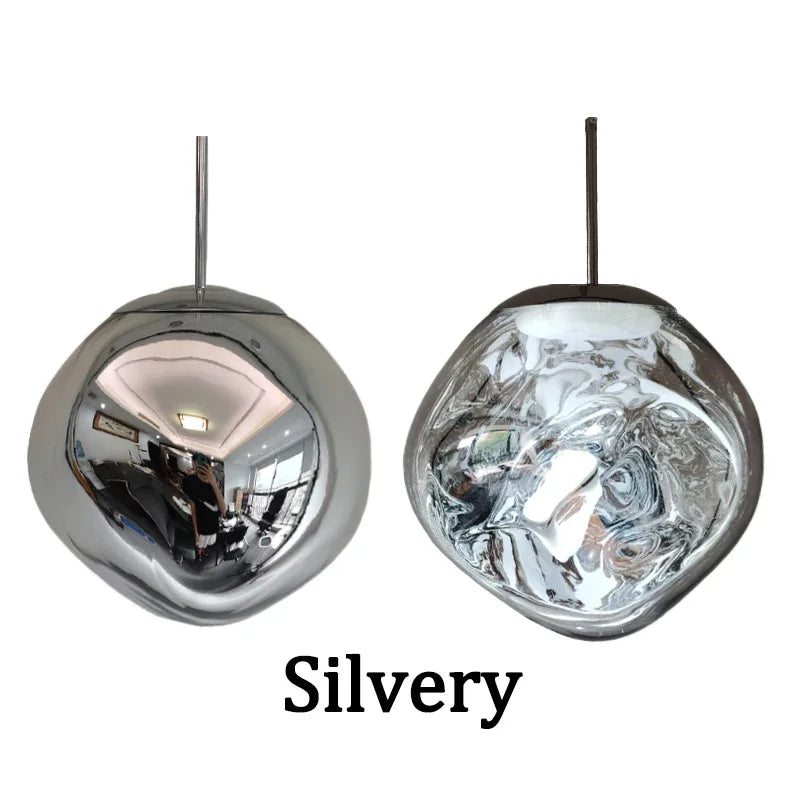 Stilvolle Glas Hängeleuchte - Skandinavisches Design