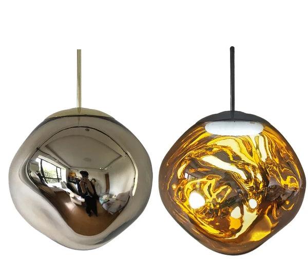 Sandsberg | NordicGlow – Elegante Glas Pendelleuchte | Moderne skandinavische Deckenlampe