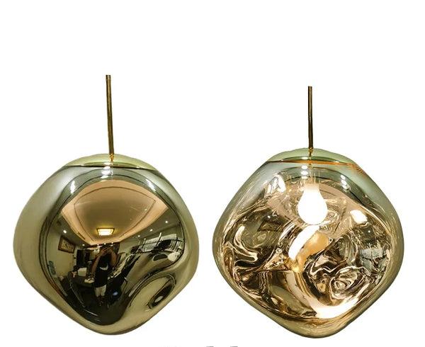 Sandsberg | NordicGlow – Elegante Glas Pendelleuchte | Moderne skandinavische Deckenlampe