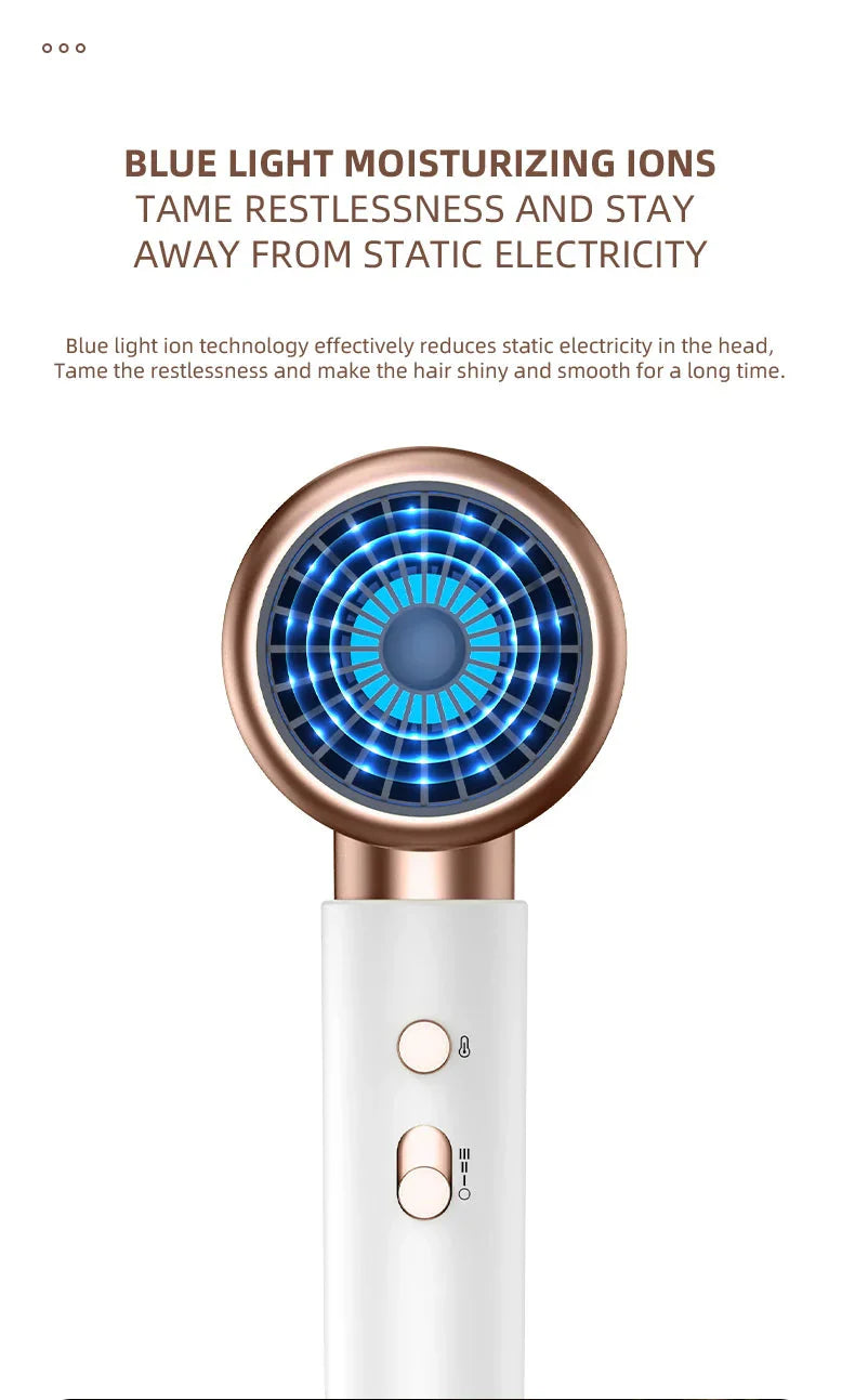 Sandsberg | Hochleistungs-Haartrockner 2400W mit Kalt- und Warmluftfunktion - Ionentechnologie