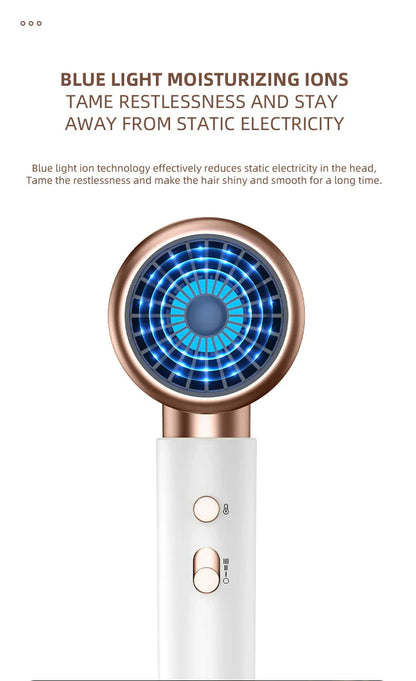 Sandsberg | Hochleistungs-Haartrockner 2400W mit Kalt- und Warmluftfunktion - Ionentechnologie