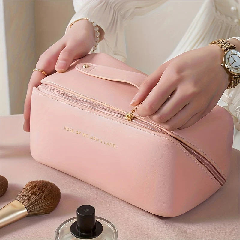 Sandsberg | Reisefreundlicher Make-up Organizer mit Reißverschluss – Elegante Kosmetiktasche