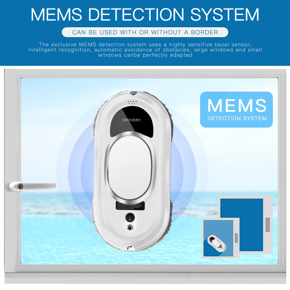 CleanBot - smarter Roboter Fensterreiniger mit Fernbedienung
