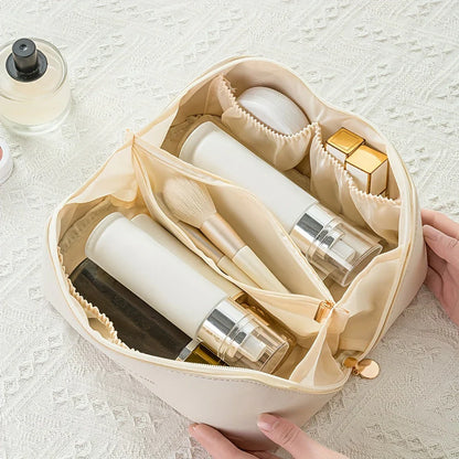 Sandsberg | Reisefreundlicher Make-up Organizer mit Reißverschluss – Elegante Kosmetiktasche