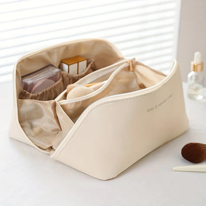Sandsberg | Reisefreundlicher Make-up Organizer mit Reißverschluss – Elegante Kosmetiktasche