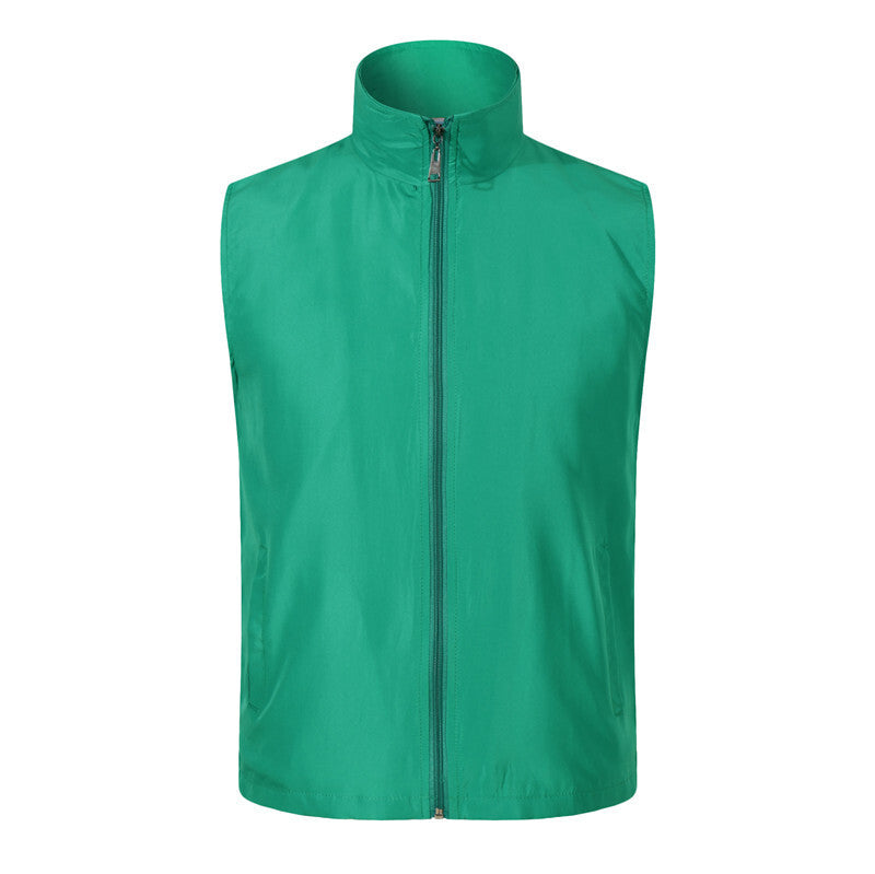 VAN | Ärmellose Fahrradjacke | Leichte Weste | Windjacke | Windweste
