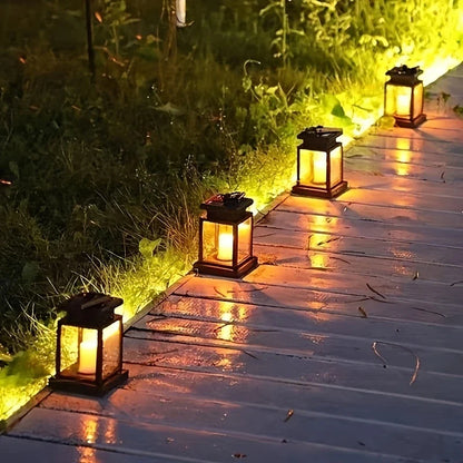 Sandsberg | Solar LED Laterne mit Lichterdraht und Aufhängeclip – Wasserdichte Gartenbeleuchtung für Terrasse und Balkon