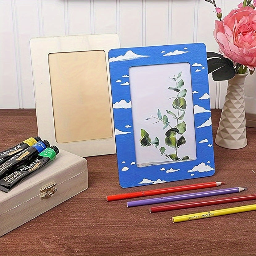 CreativeFrame – Set von 10 DIY Fotohalter Holz