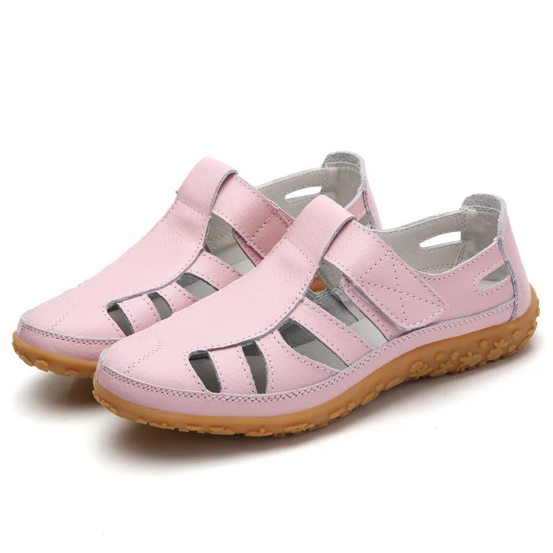 Sandsberg | Orthopädische Retro Sandalen | Rutschfest