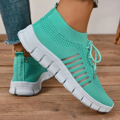 Atmungsaktive Schnürsenkel Lauftrainer Turnschuhe