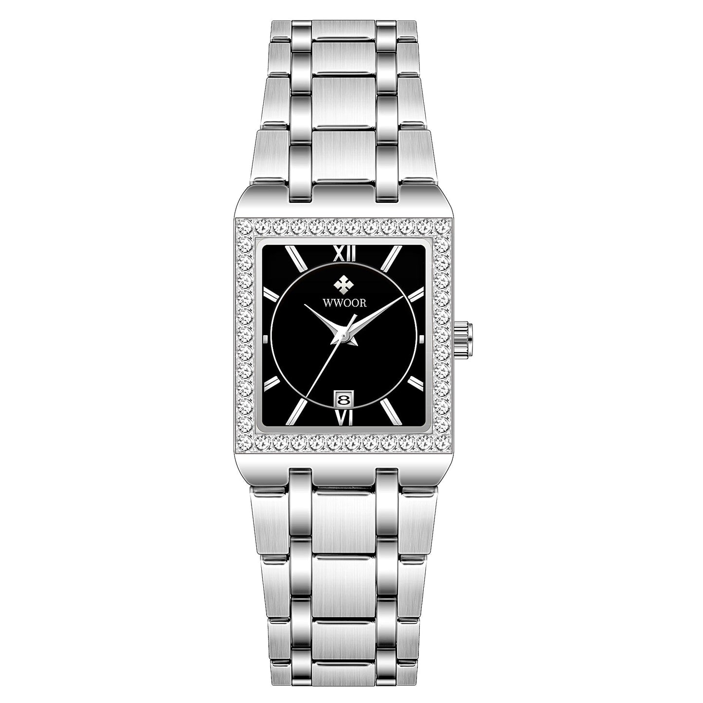 Grip Love Belt Uhr mit Diamanten