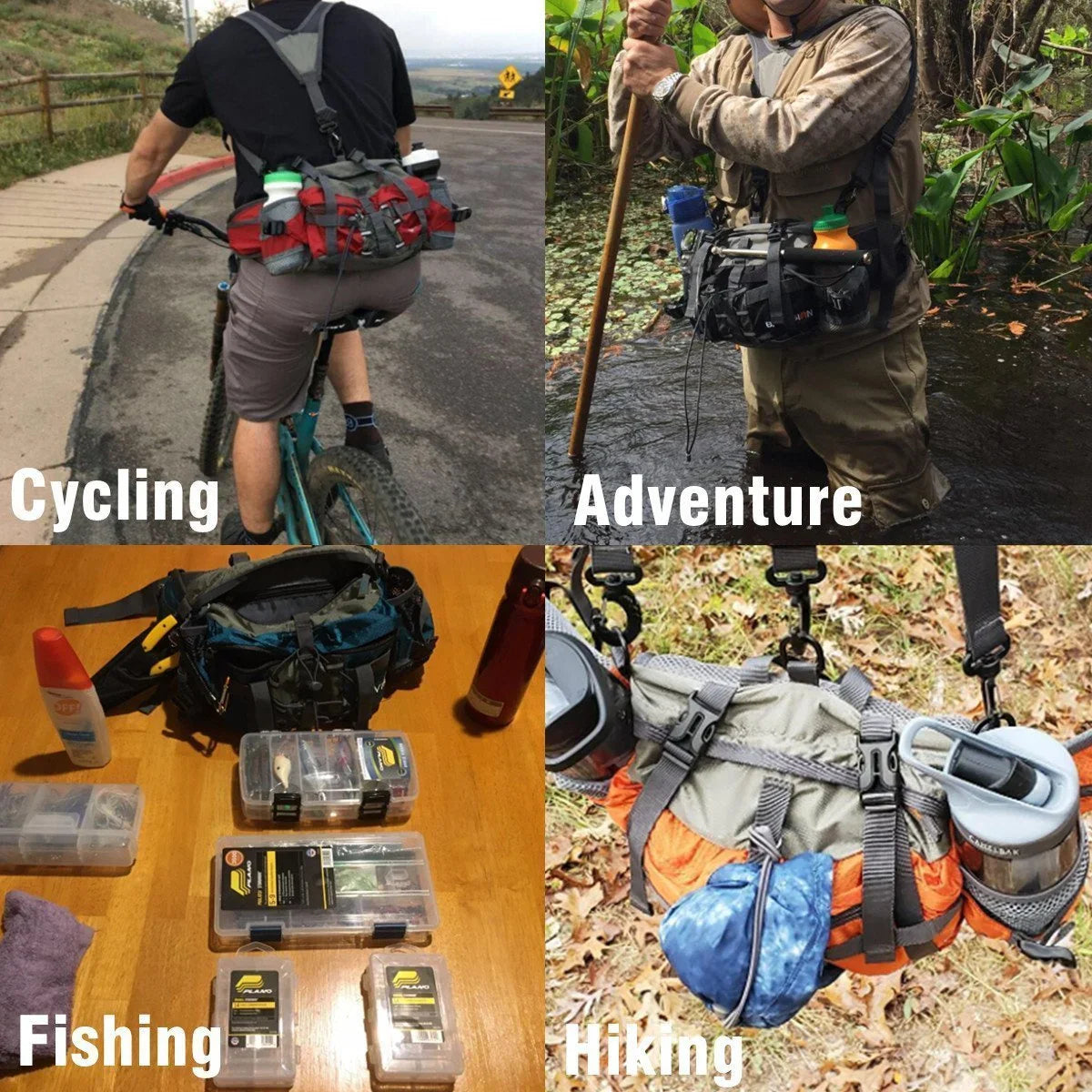 Ultraleichte multifunktionale Outdoor-Gürteltasche