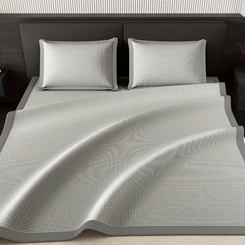 Sandsberg | AeroCool Kühler Matratzenschutz – Atmungsaktive Eis-Seiden-Bettbedeckung für heiße Schläfer