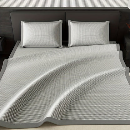 Sandsberg | AeroCool Kühler Matratzenschutz – Atmungsaktive Eis-Seiden-Bettbedeckung für heiße Schläfer