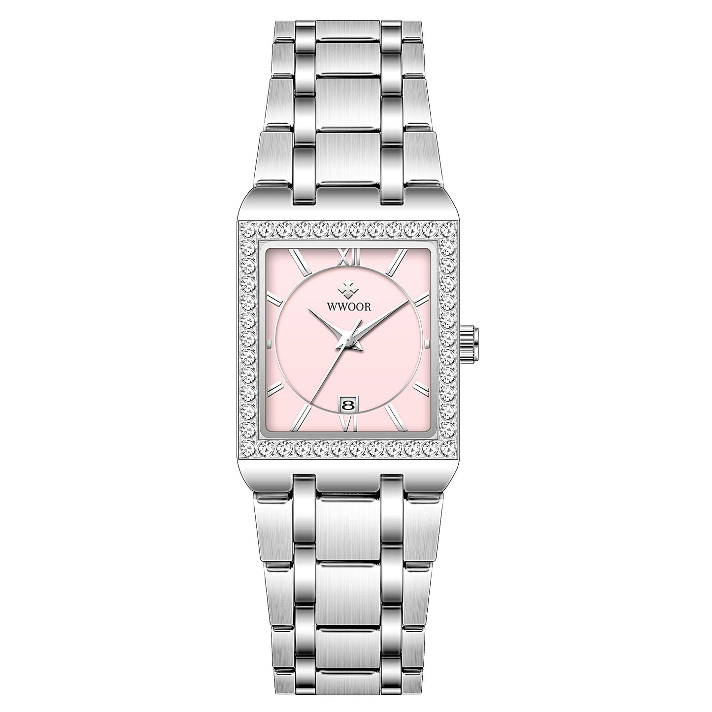 Grip Love Belt Uhr mit Diamanten