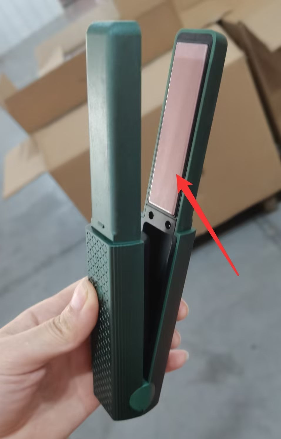 Sandsberg Glätteisen Kabellos Usb Sandsberg Glätteisen Mini Keramik Sandsberg Lockenstab 3 Konstanttemperatur Tragbares Glätteisen Für Reisen