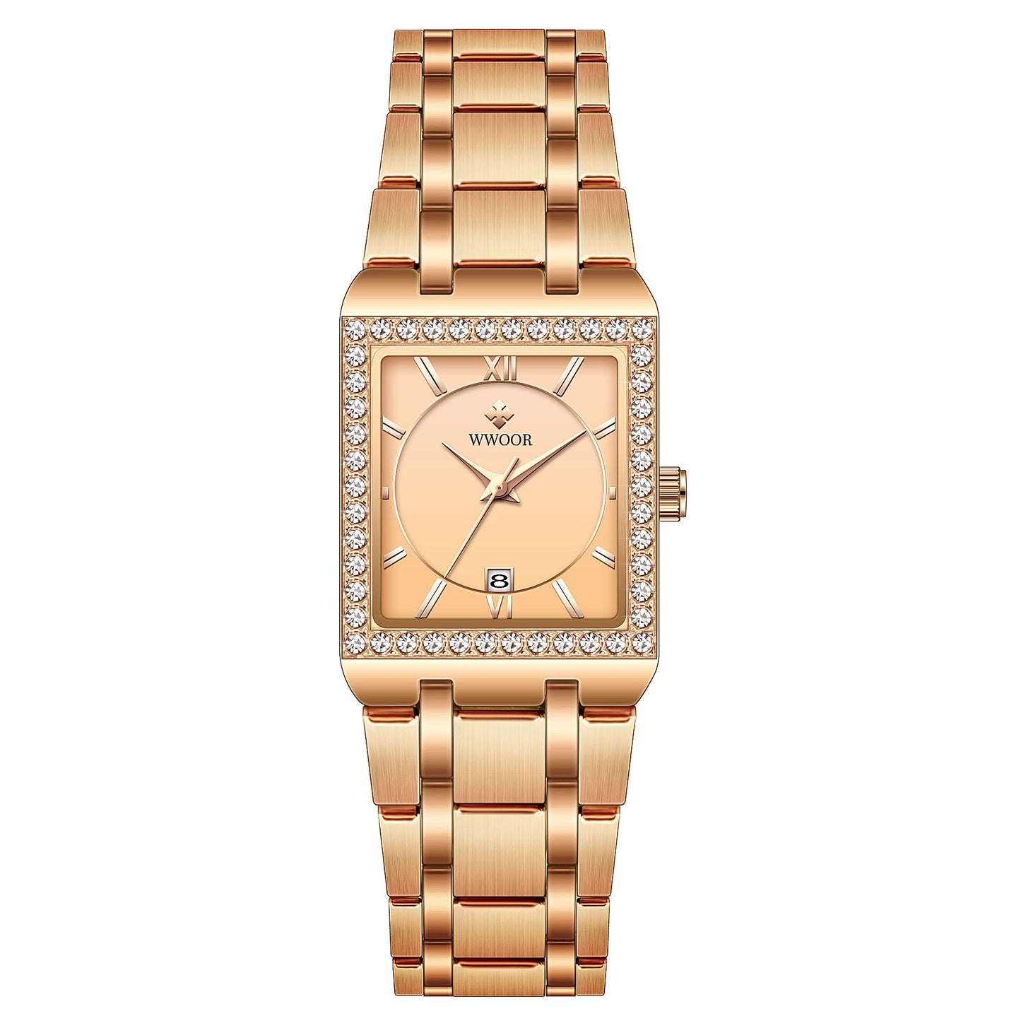 Grip Love Belt Uhr mit Diamanten