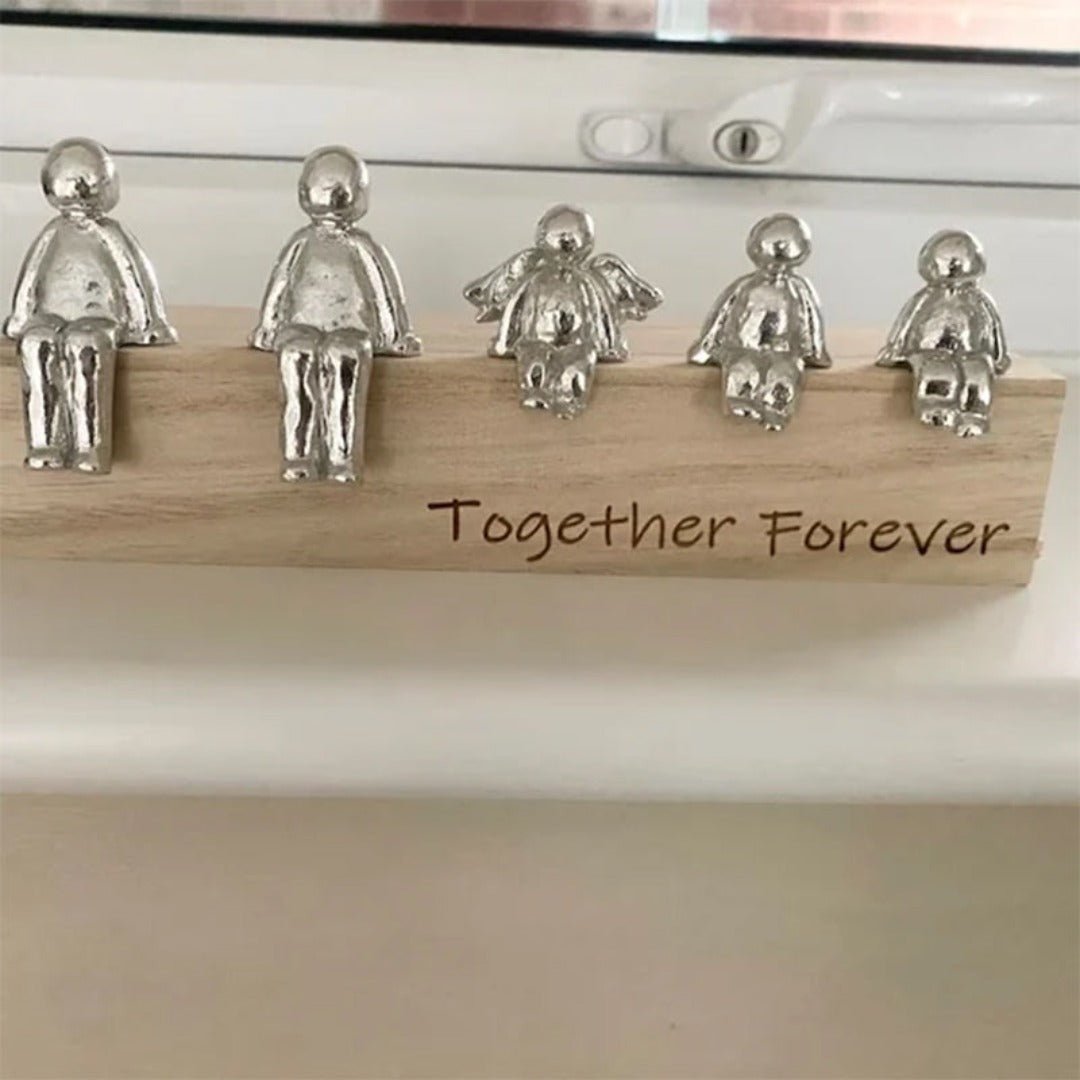 Ewige Familienbeziehung Skulptur