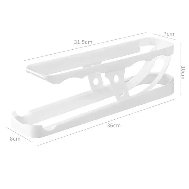 Eierlagerbox Automatischer Scroll-Ei-Halter Eierlagerregal