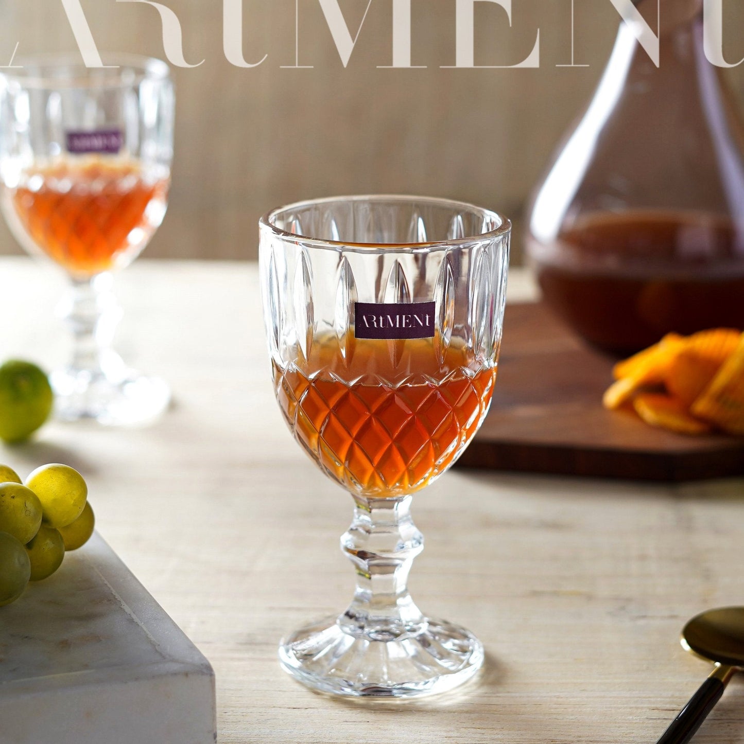 Elegante Ätzung Goblets