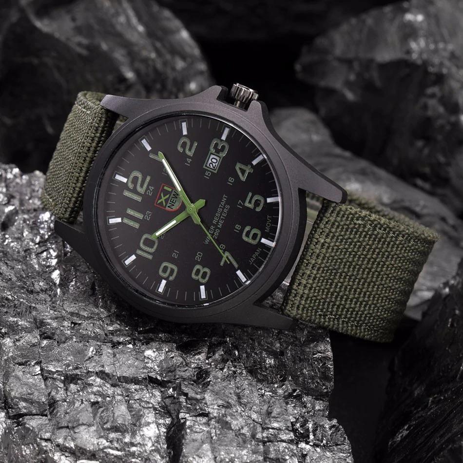 Sandsberg | Taktische Armbanduhr - Militärstil Armbanduhr