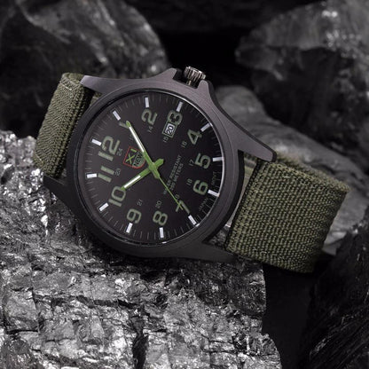 Sandsberg | Taktische Armbanduhr - Militärstil Armbanduhr