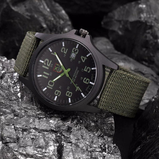 Sandsberg | Taktische Armbanduhr - Militärstil Armbanduhr