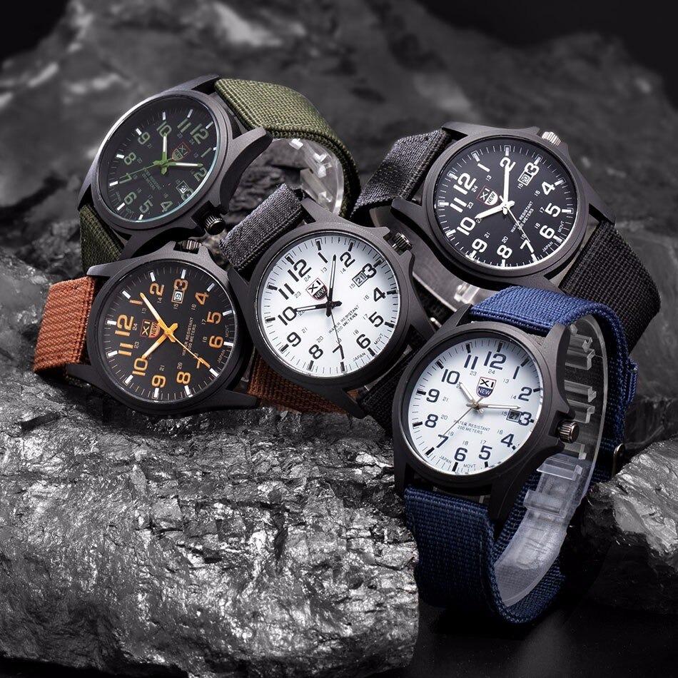 Sandsberg | Taktische Armbanduhr - Militärstil Armbanduhr
