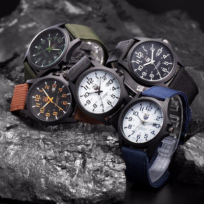 Sandsberg | Taktische Armbanduhr - Militärstil Armbanduhr